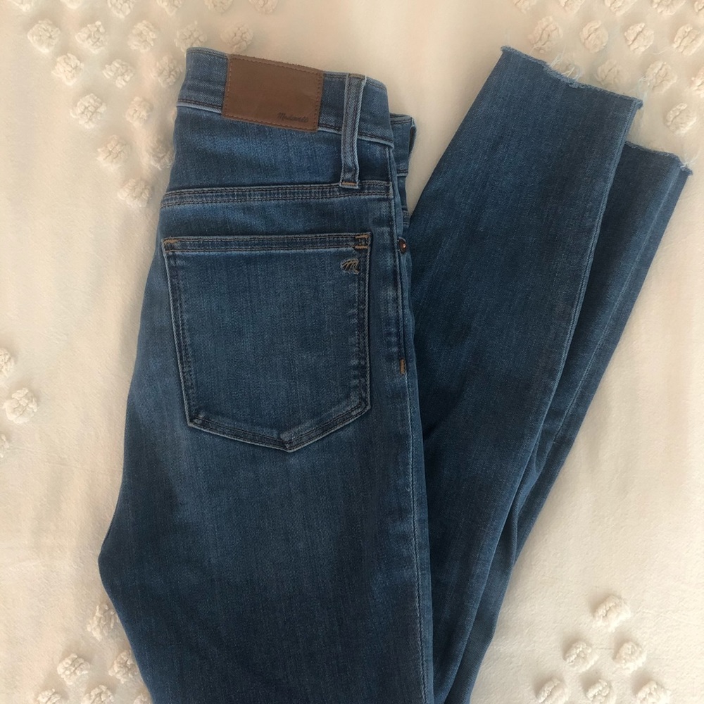 Madewell 11” high rise skinny